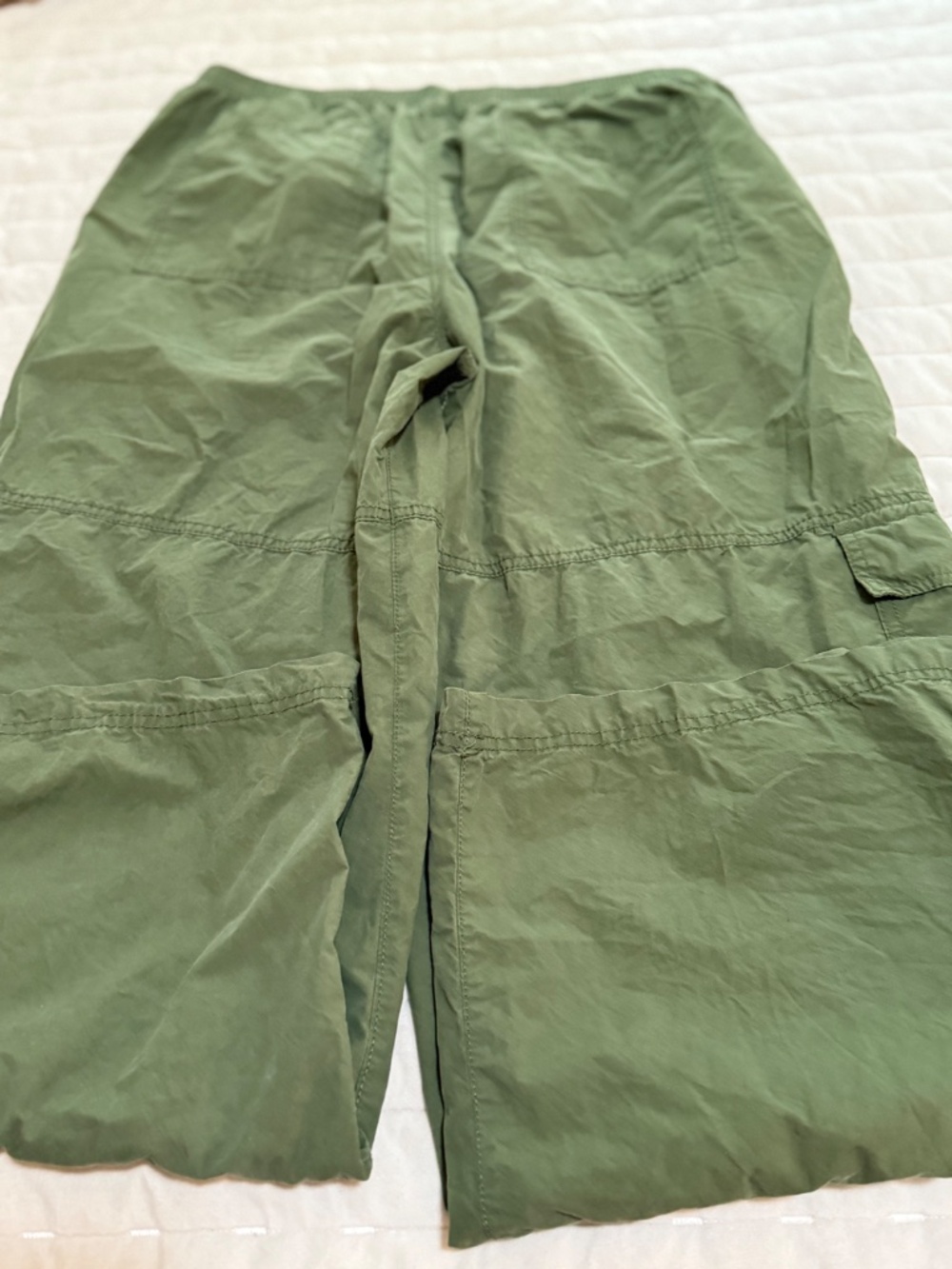 wild fable 100% cotton cargo pants Large army green 30in. inseam - Picture 10 of 10